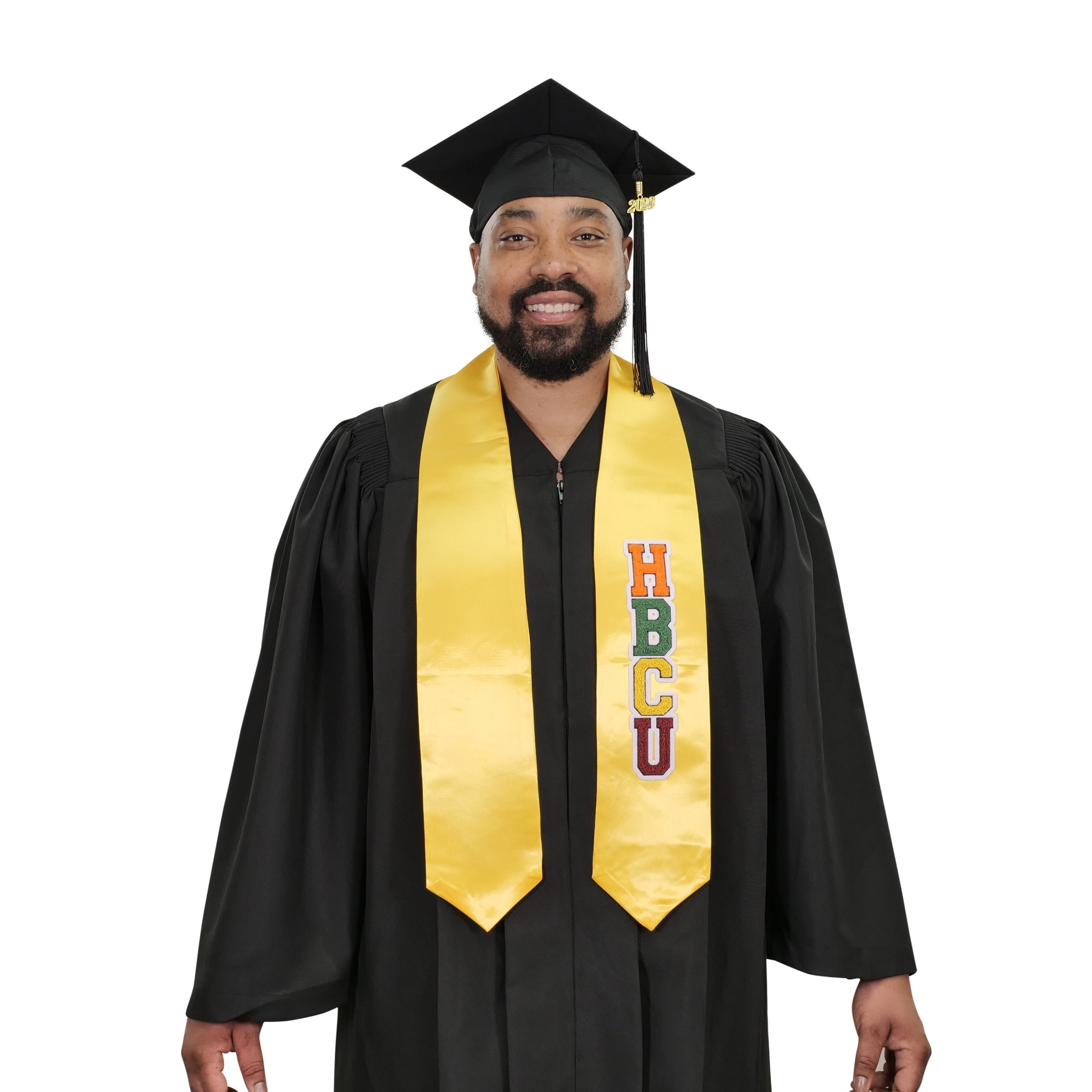 White HBCU Stoles – Graduation Attire